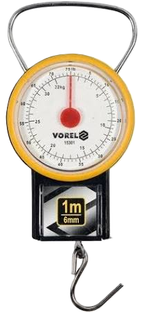 Vorel ručna vaga s metrom 32kg